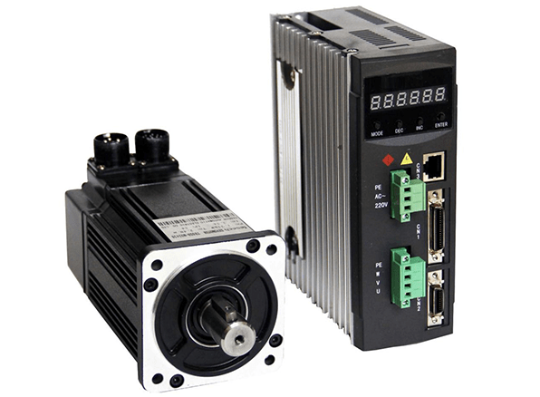 TES servo motor and servo drive